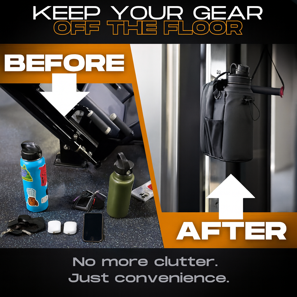 GymSafe Gear™ Magnetic Gym Pouch