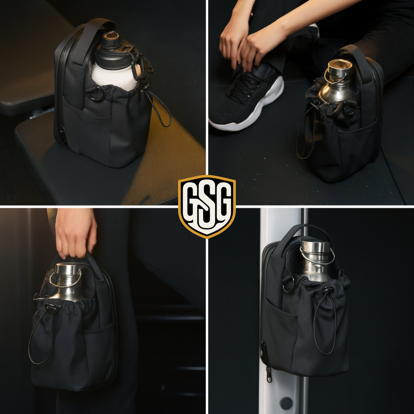 GymSafe Gear™ Magnetic Gym Pouch